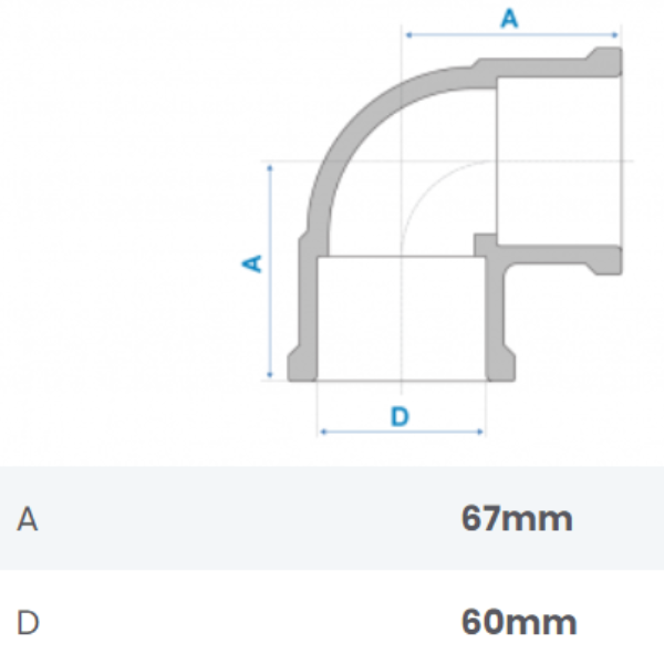 15263396074-joelho-90-soldavel-60mm-fortlev-jundiai.png Joelho 90º Soldável 60mm Fortlev - Imagem 2