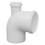 Joelho 90° Esgoto com Visita SN 100X50mm Fortlev