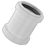 Luva De Correr Com Anel Para Tubo De Esgoto DN 40mm Fortlev