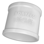 Luva Simples Esgoto DN 40mm SN Fortlev