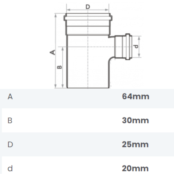 15263886138-te-de-reducao-soldavel-25x20mm-fortlev-sao-paulo.png Tê de Redução Soldável 25X20mm Fortlev - Imagem 2