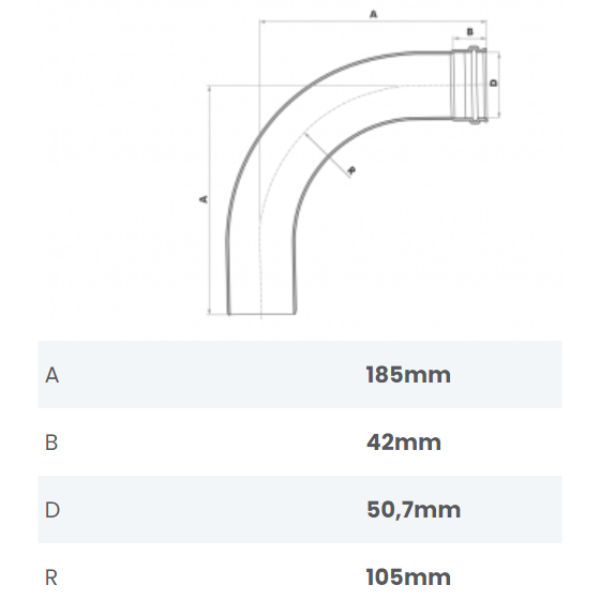 15263907831-curva-90-longa-esgoto-dn-50mm-sn-fortlev-hidraulica-rondi-cabreuva.png Curva 90° Longa Esgoto DN 50mm SN Fortlev - Imagem 2