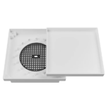 Ralo Oculto Quadrado Universal Branco 15X15cm Astra - Imagem 2