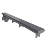 Ralo Linear Com Tampa Grelha Vazada Cromada 70cm Astra - Imagem 2