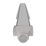 Ralo Linear Com Tampa Cega 70cm Branco Astra - Imagem 2