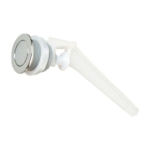 Botão Lateral Embutido Caixa Acoplada Cromado Astra