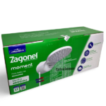 Chuveiro Ducha Moment Eletronica 7500w 220v Branco Zagonel