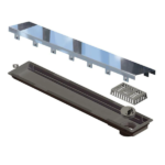 Ralo Linear 70cm Com Tampa Inox Astra - Imagem 3