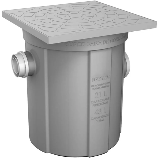 15287192567-caixa-de-gordura-com-cesto-fortlev-21l-jundiai.png Caixa De Gordura Com Cesto Fortlev 21l - Imagem 1