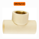 Te Transição FFF CPVC DN15X1/2 ISO CB Ultra Temperatura Amanco - Imagem 2