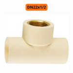 Te Transição FFF CPVC DN22X1/2 ISO CB Ultra Temperatura Amanco - Imagem 2