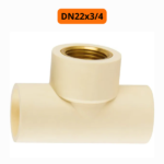 Te Transição FFF CPVC DN22X3/4 ISO CB Ultra Temperatura Amanco - Imagem 2