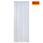 Porta Sanfonada 62cm x 2,10m Branca - Imagem 2
