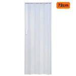 Porta Sanfonada 72cm x 2,10m Branca - Imagem 2