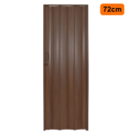 Porta Sanfonada 72cm x 2,10m Imbuia - Imagem 2