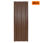 Porta Sanfonada 84cm x 2,10m Imbuia - Imagem 2
