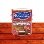 Verniz Tingidor Mogno (BS) 900ml Eucatex - Imagem 2
