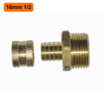 Conexão Fixo Macho PEX 16mm x 1/2 - Astra - Imagem 2