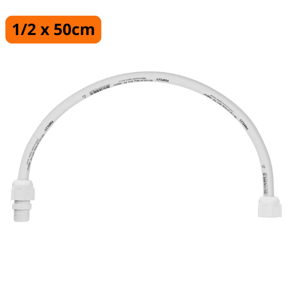 15303204938-engate-flexivel-pvc-12-x-50cm-fortlev-campinas.png Engate Flexível PVC 1/2 x 50cm - Fortlev - Imagem 2