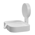 Saboneteira Com Adesivo Branco - Astra