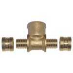 TEE Saida Femea PEX 20mm x 1/2