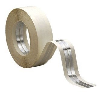 15166989504-d-857663-mlb51606684749-092022-o.jpg Fita De Papel Canto Drywall Reforço Metálico 30m Walsywa - Imagem 1