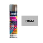 Tinta Spray Metálico Prata 400ml Universo - Imagem 2