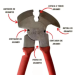 Alicate Fazendeiro 10 Plus 24/6 LOTUS - Imagem 2