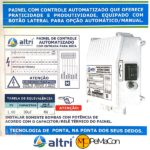 Altri Painel Para Bomba de Poço Com Entrada Para Boia 3 fios 1.00cv Mono 220v 30uf 8A - Imagem 2