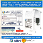 Altri Painel Box Para Bomba de Poço Com Entrada Para Boia 3 fios 1.00cv Mono 110v 70uf 14A - Imagem 2