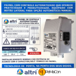 Altri Painel Para Bomba de Poço Com Entrada Para Boia 3 fios 1.50cv Mono 220v 35uf 10A - Imagem 2