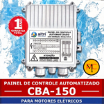 Altri Painel Para Bomba de Poço Com Entrada Para Boia 3 fios 1.50cv Mono 220v 35uf 10A - Imagem 3