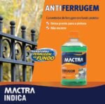 Convertedor De Ferrugem Em Fundo Protetor Anti Ferrugem 500 ML Mactra - Imagem 2