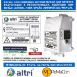 Altri Painel Para Bomba de Poço Com Entrada Para Boia 3 fios 0.75cv Mono 220v 25uf 6A - Imagem 2