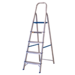 Escada Alumínio Residencial Alumasa 5 Degraus