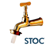 Torneira Tanque/Jardim Parede Curta Amarela DN15 1/2