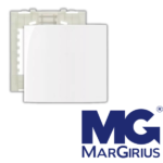 Conjunto Placa Espelho Cega 4X4 Com Suporte Sleek MarGirius - Imagem 2