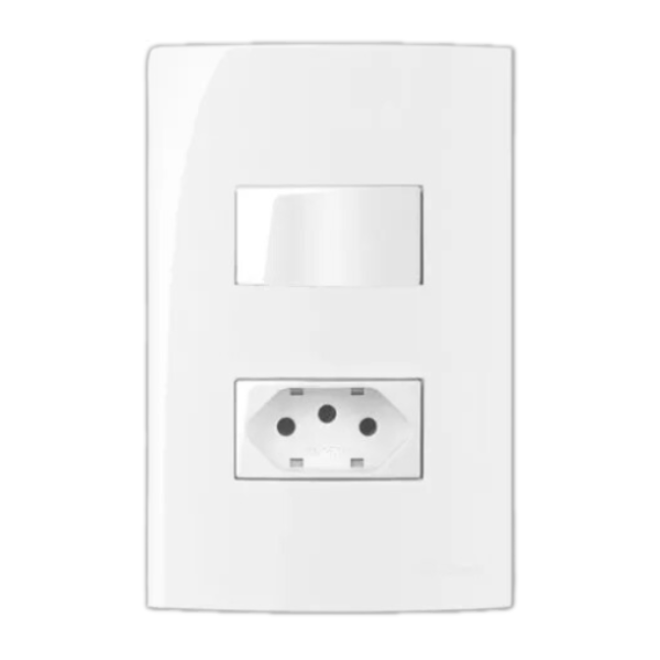 15267703136-conjunto-1-interruptor-simples-10a-250v-1-tomada-2p-t-20a-250v-sleek-branco-margirius-jundia.png Conjunto 1 Interruptor Simples 10A 250V~ + 1 Tomada 2P+T 20A 250V~ Sleek Branco MarGirius - Imagem 1