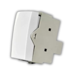 Módulo Interruptor Intermediário 10A-250V Sleek Branco MarGirius - Imagem 2