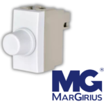 Módulo Variador Luminosidade Velocidade Bivolt (300W 127V~ / 500W 220V~) Sleek Branco MarGirius - Imagem 2