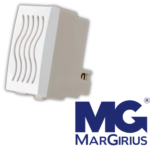 Módulo Campainha Eletrônica Cigarra 127V Sleek Branco MarGirius - Imagem 4