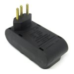 Plugue Benjamim Multiplicador 3 Tomadas 2p+t De 10 A Preto - Imagem 2