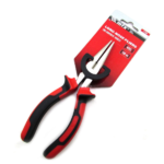 Alicate Bico Meia Cana Reto Nickel De 6 Pol, 160 mm, Cabo Dupla Injeção, 1 PC MTX - Imagem 2