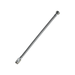 Registro Esfera Com Engate Flexível Aço Inox 40cm Japi