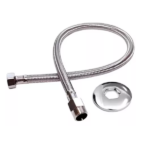 Registro Esfera Com Engate Flexível Aço Inox 50cm Japi