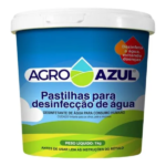 Pastilha Agroazul Para Desinfecção De Água 1kg Hidroazul