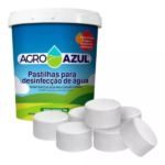 Pastilha Agroazul Para Desinfecção De Água 1kg Hidroazul - Imagem 2