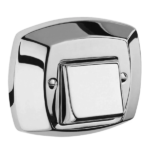 Acabamento ABS Cromado Para Válvula Descarga Docol Blister - Blukit