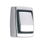 Acabamento ABS Cromado Para Válvula Descarga Hydra Luxo Blister - Blukit