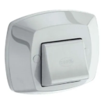 Acabamento ABS Branco Para Válvula Descarga Docol Blister - Blukit